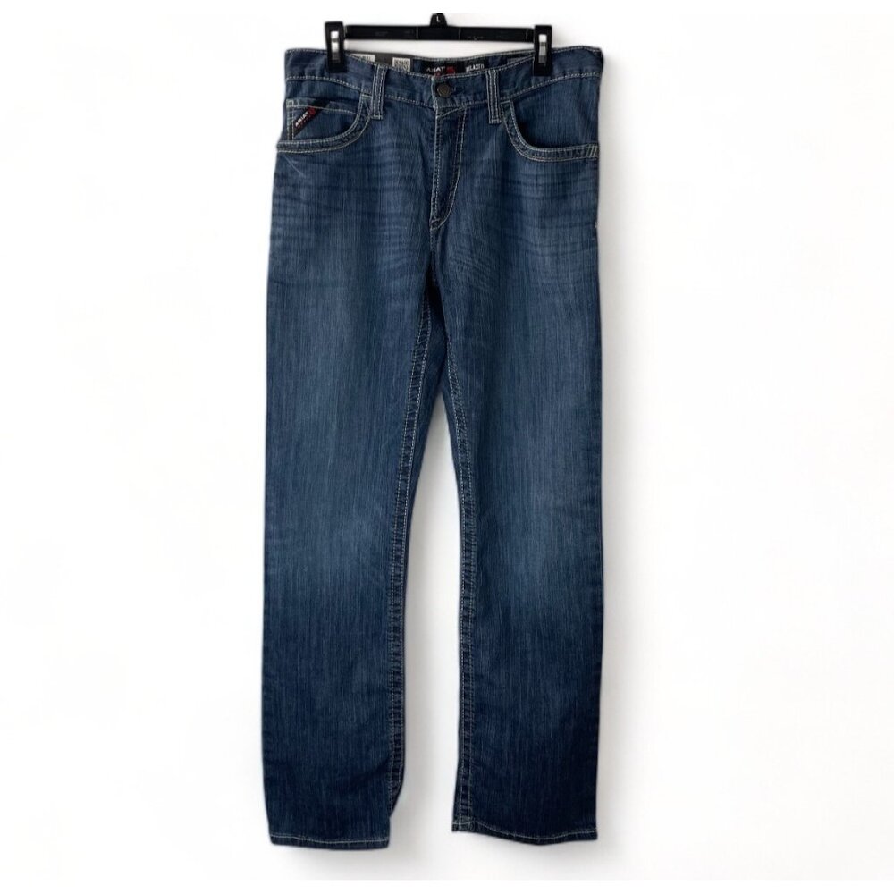 ARIAT Men's Flame Resistant M4 Low Rise Boot Cut Jean, Style 10023467, 32x34 New